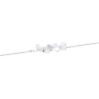 Pulsera de Plata Esterlina 925 Cuatro Corazones Unidos