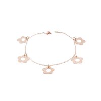 Pulsera en Oro Miel 18kt Margarita