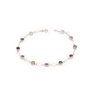 Pulsera en Oro Miel 18kt Colores