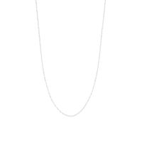 Cadena Oro Blanco 18kt Blanco Limada