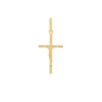 Colgante de Oro 18kt Cruz de Cristo