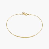 Pulsera Oro Amarillo 18kt Cadenas de esferas