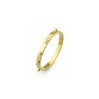 Anillo Oro 18kt Denario Minimalista