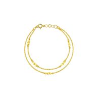 Pulsera Oro Amarillo 18kt Espigas