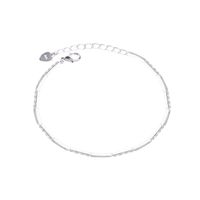 Pulsera de Plata Esterlina 925 Palito Circonita Ajustable