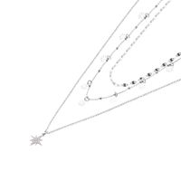 Collar de Plata Esterlina 925 Estrella de David