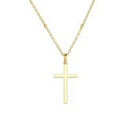 Collar Oro Amarillo 18kt Rosario Tricolor