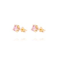 Aros de Oro 18kt Rosa Francia 4MM