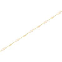 Pulsera Plata Esterlina 925 Bolita Facetada Revestido Oro 18kt