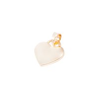 Colgante Oro Amarillo 18kt Placa Corazón