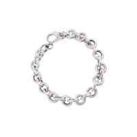 Pulsera de Plata Esterlina 925 Eslabones Facetados