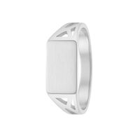 Anillo Oro 18kt Sello Calado