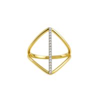 Anillo Oro Amarillo 18kt Diamantes de 5,3Pts