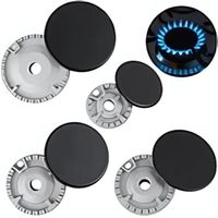 Juego 4 Quemadores Y Tapas De Cocina A Gas