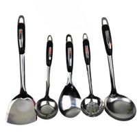 Set 5 Piezas Utensilios Cocina Cucharones Espatula