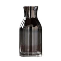 Florero Jarron Decorativo De Vidrio Clasico Transparente