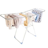 Tendedero Plegable Para Ropa Metálico Colgadero 150 CM