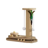 Rascador Felino Centro Interactivo Accesorios Juego Mascotas