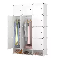 Organizador Closet Ropero Armable Modulado 165 X 110 Cm