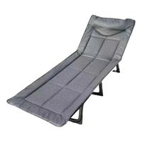 Silla Cama Reposera Plegable 190cm Desmontable Portatil