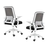 Pack 2 Sillas De Oficina Escritorio Ejecutiva - Blanco