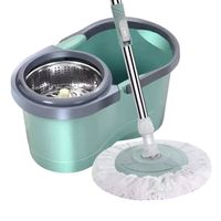 Mopa Trapeador Fregona Giratoria 360 Verde