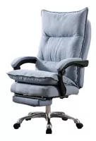 Silla Jefe De Tela Oficina Con Reposapiés