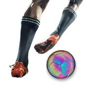 Pelota de Futbol Fluorescente Reflectante Luminoso