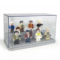 Exhibidor Vitrina Lego Figuras De Colección Transparente