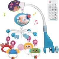 Movil Giratorio 360 Musical Relajante Para Cuna Bebés