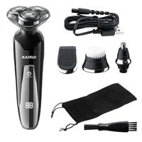 Máquina Afeitadora Eléctrica Lavable Multifuncional