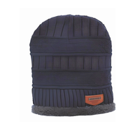 Set Calentador Gorro Mas Bufanda De Cuello Invierno Unisex