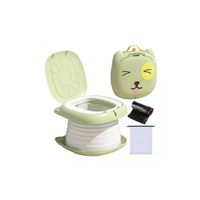 Pelela Bebé Bacinica Para Niños Plegable Baño Portátil