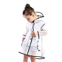 Poncho Impermeable Para Niños Con Gorro Lluvia Resistente