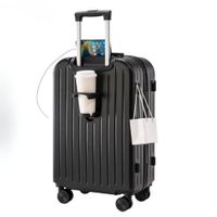 Maleta De Viaje Cabina Equipaje Mediano Con USB Y Portavasos