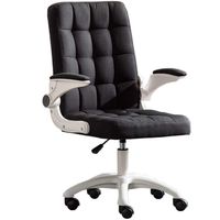 Silla De Oficina De Tela Altura Con Ajustable Y Ruedas