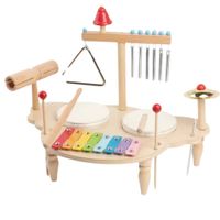 Instrumento de Percusión Musical Orff Madera Centro Musical