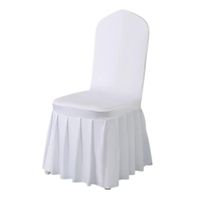 Pack 4 Funda Plisada Sillas Eventos Hoteles Fiestas Bodas