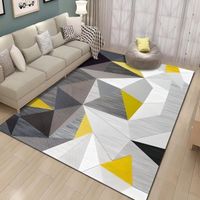 Alfombra Liviana 3d Moderna Para Sala De Estar 140 X 200 Cm