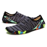 Zapatillas De Playa Zapatos De Natación Antideslizante Unisex - Negro