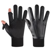 Guantes Para Motos Impermeables Color Negro Impermeable