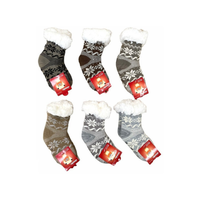 Pack 3 Pares Calcetines Antideslizante Interior Con Chiporro Niños Unisex