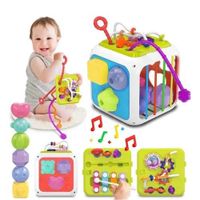 Cubo Para Bebé Juguete Interactivo Didactico Sensorial