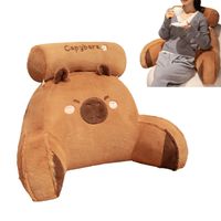 Almohada De Respaldo Capibara Cojin Multifuncional