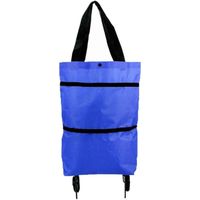 Carrito De Compras Bolsa Con Ruedas Multiusos Plegable