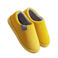 Pantufla Para Hombre Y Mujer De Colores - Amarillo