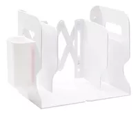 Estante Organizador Soporte Libros Ajustable Con Portalápice