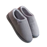 Pantufla Para Hombre Y Mujer De Colores - Gris