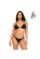 Traje de Baño Mujer Bikini Mix and Match Violeta H2O Wear Negro
