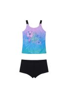 Traje de Baño Niña Teens Tankini UV50  Hot Pant H2O Wear Negro